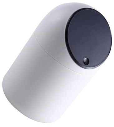 Gatuida Mini Poubelle de Bureau avec Couvercle Pressable Petite Poubelle de Table Compacte pour Recyclage et Déchets Quotidiens Design et Écologique pour Bureau et Chambre