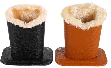 HANABASS Lot De 2 Porte-Lunettes Support Lunettes Bureau Antidérapant Range Lunettes Vertical Avec Doublure Douce Pour Et Lunettes De Soleil Table De Nuit