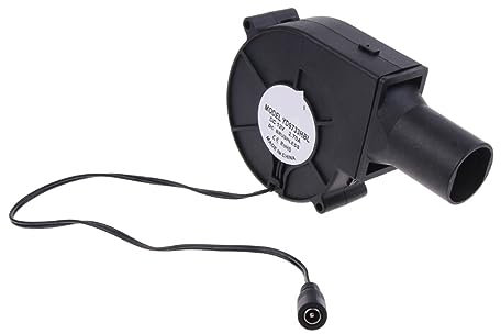 Moteur d'air centrifuge, 97x97x33mm grand Volume d'air ventilateur de refroidissement à grande vitesse 9733 Turbo ventilateur centrifuge partie 12 v 2.7A 4600 tr/min capacité de vent(Color:28mm)