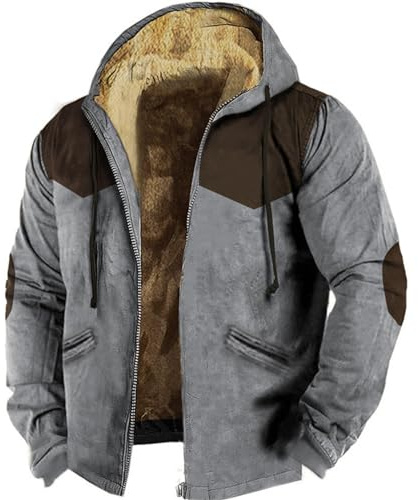 Destockage Deal Days Manteau Homme Hiver Long 4XL Coupe Vent Homme Leger Manteau Classe Homme Veste Cuir Marron Homme Parka Homme De Marque Cardigan Homme XXXXL Mes Commandes