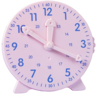 Practice Clocks for Kids, Child-Friendly Teaching Clocks, Attractive Practice Demonstration Clock for Birthday New Year Christmas Easter Learning Tool