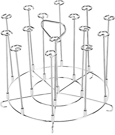 Juego de Soporte para Brochetas de Barbacoa de Acero Inoxidable 304, para Asar Brochetas con Soporte para Brochetas, Brochetas Para Parrilla Para Kabob, Barbacoa, Carne Y Verduras (8 cuartos)