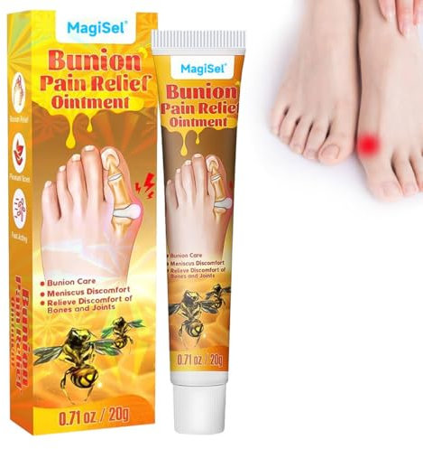Crème anti-douleur pour les articulations, Soulagement de la douleur de la gaine du tendon, Gel de Massage Articulations Muscles, Crème de soulagement de la raideur des orteils, 20g