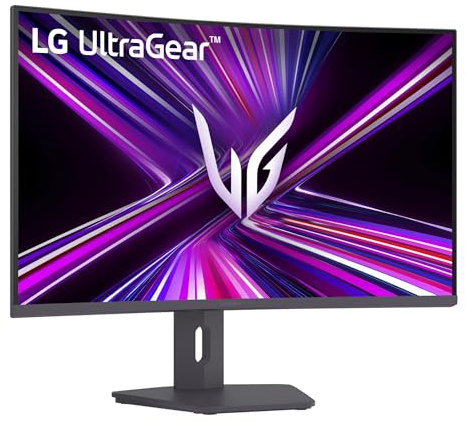 LG 32G600A-B - Monitor Gaming Ultragear, 31,5'', 31,5, VA, 2560x1440, 16:9, 180 Hz, 1 ms/HDR10/FreeSync, No Curvo, Altura Ajustable, Morado Grisáceo
