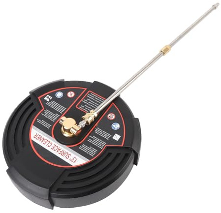HEEPDD 13 Ytrengöring för Högtryckstvätt, 2500PSI, Rostfritt Stål, med 1/4 Gränssnitt, 2 Förlängningsstavar, 10 Tillbehör