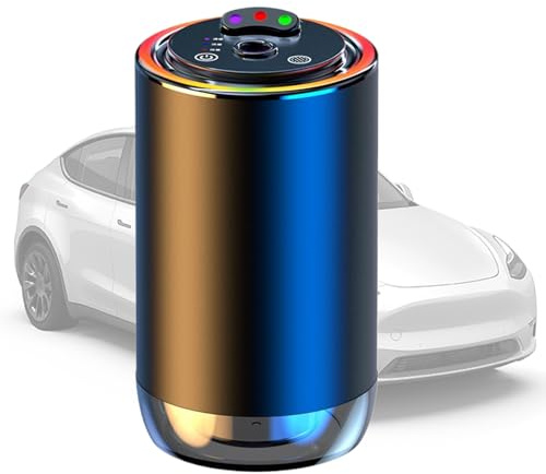 Ambientador para Coche con Iluminación Ambiental y Eliminador Inteligente | Difusor de Inteligente Para Automóvil para Coche, Camión, SUV, Sedán, Viajes y Conductor