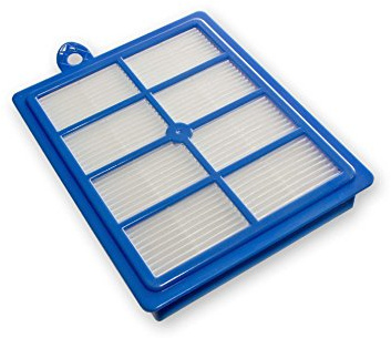 vhbw 1 x dammsugarfilter kompatibelt med Electrolux Ergospace, Excellio, Twinclean, UltraOne, S-Bag dammsugare – frånluftsfilter – ersättning för AEF 13 W, AEF13W, H13