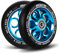 SOKE Scooter Räder 1679, 5x12x12cm, Zwei Stück, Gold, Langlebig, für Kinder, Jugendliche, Erwachsene, Profis | Kickscooter Scooter Wheels Suitable for Razor/Cox/Albott and most Freestyle Scooters