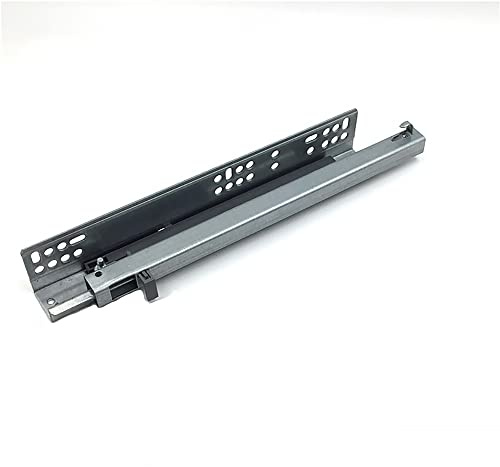 Guide per cassetti a estensione completa, guide per cassetti in acciaio zincato a montaggio inferiore con capacità portante di 30 kg (300 mm)