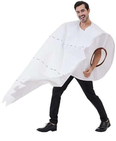 EraSpooky unisex toalettpapper kostym vuxen nyhet hjort rolig fin klänning