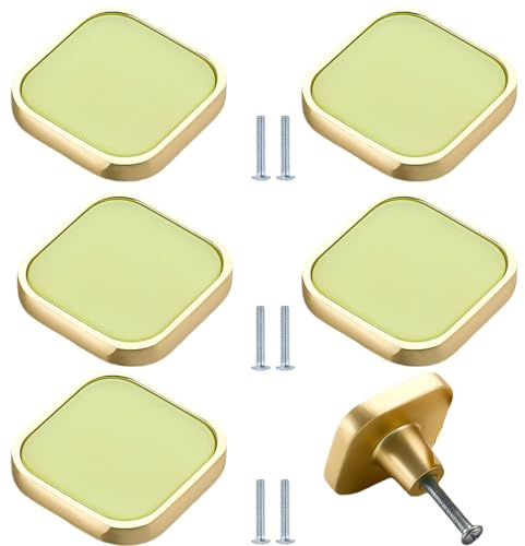 PIYYQNY Appendini Da Muro,6 Pezzi,Gancio Appendiabiti Colorato A Conchiglia Quadrata,Ganci Da Parete Per Corridoio Cucina,Ganci Per Decorazioni Da Parete Asciugamani Da Bagno(Verde 36mm)