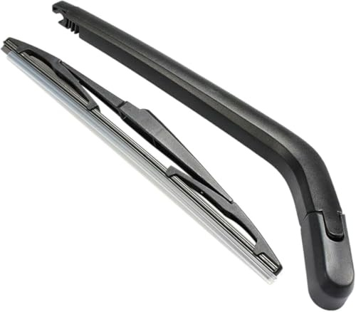 UNBITB Auto-Heckwischer-Set für Toyota für Yaris Vitz 1999-2005 Heckwischerblatt und Wischerarm