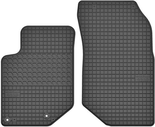 edecor Gummifussmatten Automatten Gummimatten Gummi Fußmatten für Opel Mokka B ab Bj. 2020 VORNE