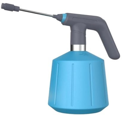 STRAFBRG Botella pulverizadora eléctrica for Plantas, artefacto de riego de Flores for el hogar, regadera automática de Alta presión, pulverizador de Agua,Multifunción(2.0L Blue)