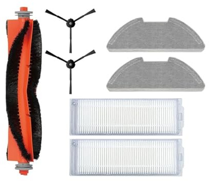 Compatible With XiaoMi Mi Robot Vacuum Mop 2 Lite / 2 Pro/MJSTL / MJST1SHW Accessories Main Side Brush Hepa Filter Mop Colth Spare Parts(Set 4)