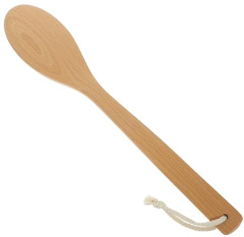 LRXIYODE Badebürste Langer Griff aus Buchenholz mit Naturborsten Rückenbürste Duschbürste Körperpeeling Sanft Langlebig Ergonomisch für Müheloses Reinigen und Trocknen mit Aufhängeloch