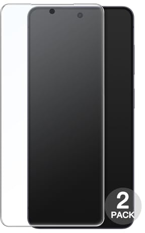 JETech Matte Skärmskydd för Samsung Galaxy S26 Ultra, Bländskydd 9H Härdat Glasfilm, Anti-Fingeravtryck, Smidig Beröring, 10 Sekunder Enkel Installationen, Skal-Vänligt, 2-Pack