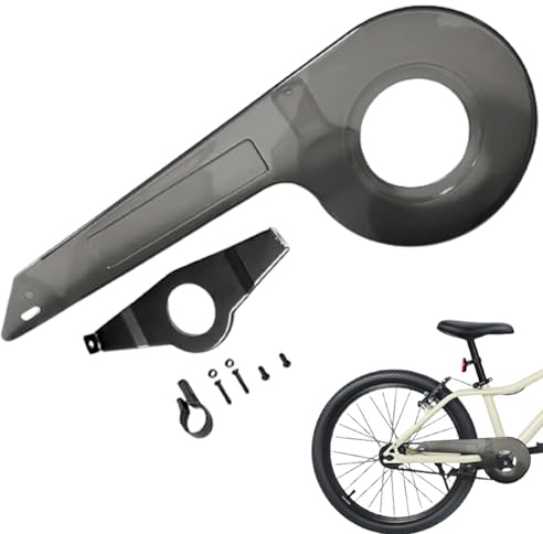 Suxdlan Fahrradkettenschutz passend für 32–36 Zähne, universeller Fahrradkettenschutz für Kinder, robuste Fahrradabdeckung für Zubehör