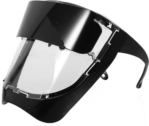 Maschera per Saldatura Leggera Protezione Visiva Pet | Uso per Saldatura Elettrica e Smerigliatura, Copertura Integrale del Viso, Adatta a Lavoro Tecnico