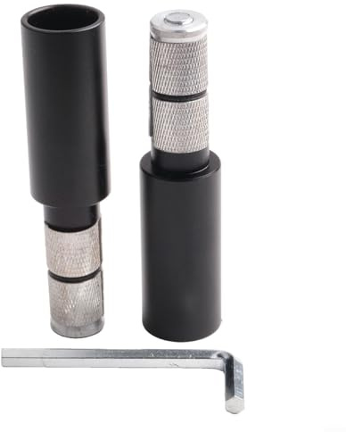 Extensiones de extremo de manillar de bicicleta de aleación de aluminio, extensor estable de 10 cm para manubrio con puerto de 15 a 20 mm, compatible con bicicletas plegables MTB de carretera