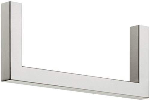 Modern Wall-Mounted Coat Rack Panel & Hallway - H7005 Stainless Steel Coat Rack U Shape | Length 300 mm | Clothes Hanger Holder for Shelf Mounting | Made in Germany | Pack of 1 - Coat Rack Holder