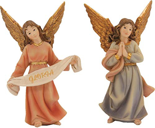 Dekop Krippenfigur Engel stehend 2-TLG. Set passend für 11cm Figuren (444444635219487)
