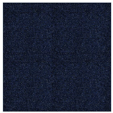 11 Stück Teppichfliesen Selbstklebend,30x30cm Filzfliese Teppich Strapazierfähiger Bodenbelag Teppichboden für Schlafzimmer, Wohnzimmer, Büro (Navy Blau)