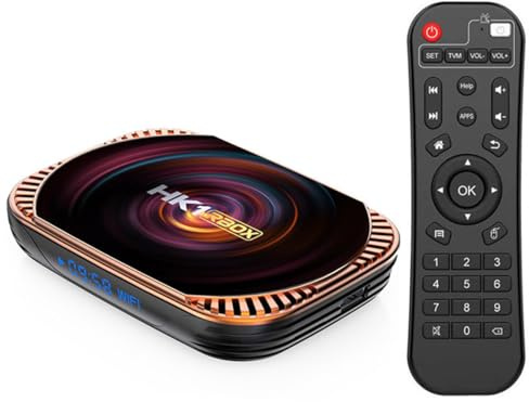 Android 11.0 TV Box, HK1 RBOX X4 [4GB RAM+128GB ROM] RK3528 Soporte De CPU 2.4G/5Ghz WiFi Ethernet 1000M Bluetooth 5.0 UHD/4K 8K H.265 HDR Set Top Box,4gb+128gb