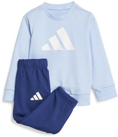 adidas Pantaloni da jogging unisex per bambini, 18-24 mesi