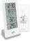 ADE Funkuhr digital mit Temperaturanzeige und Außensensor | Thermometer für Innen- und Außentemperatur | Trendanzeige | Tischuhr mit Datum und Wochentag | inkl. Batterien | weiß