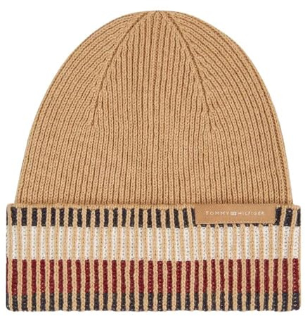 Tommy Hilfiger Herren-Mütze, Braun, Corp Love, Braun, Einheitsgröße, braun, Einheitsgröße