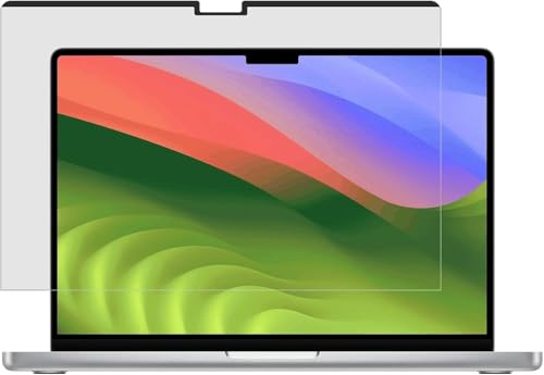 Filtre de Confidentialité 360° pour Écran d'Ordinateur Portable MacBook Pro 16 Pouces （2024 - 2021） M4 M3 Pro Max A3186 A3403 A2991 A2780 A2485, Protection Anti-Éblouissement & Vision Secrète à 360°