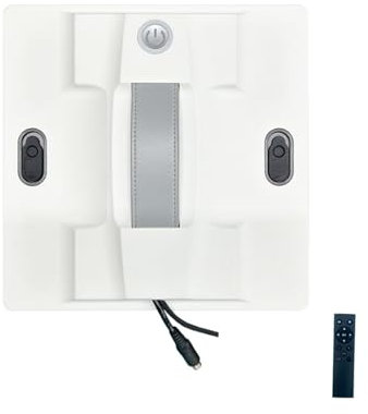 JHXHFJXZ Robot limpiacristales automático con Potente succión de 5600 Pa y Control Remoto, Aspirador eléctrico for el hogar. para Vidrio sin Rayas
