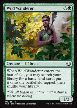 Magic: The Gathering - Wild Wanderer - Girovaga Delle Terre Selvagge - Kaladesh