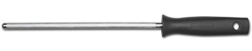Wüsthof Sharpening Steel, Stainless Steel, Black, 23 x 2.5 x 2.5 cm
