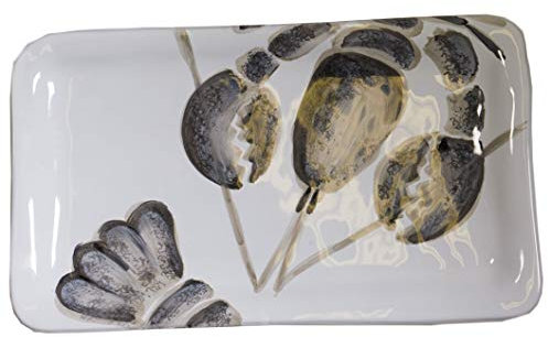 Virginia Casa Speiseteller, Servierplatte Marina ARAGOSTA Hummer 36x21cm Keramik