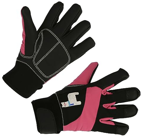 Keron Kinderhandschuh Mini 6-8 Jahre, Winter Pink-Schwarz