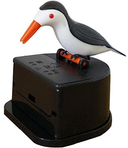 XIAOYIYI Dispensador De Palillos, Toothpick Dispensador Automático De Palillos Palillero Dispensador De Palillos Pájaros Caja De Palillos De Dientes, Lindo Palillo Titular Pájaro