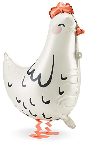 Folienballon Huhn Mehrfarbig 45 x 42 cm
