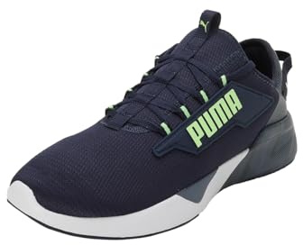 Puma Retaliate 2 Hyperwave, Scarpe da Running Unisex Adulto, Navy-Speed Green-Inky Blue Black, 42 EU, Puma Navy Speed Green Inky Blue Puma Black, 42 EU