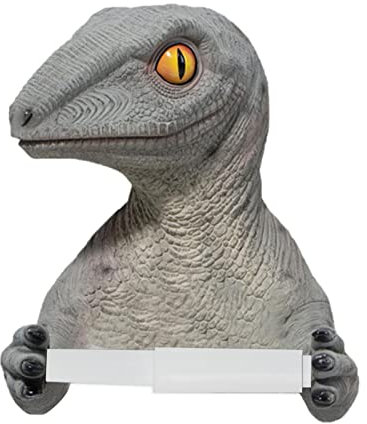 Porta rotolo di carta igienica, porta rotolo di carta igienica tirannosauro | Strumenti di organizzazione per la casa per cucina, bagno, toilette, rotoli di carta per camera d'albergo Novent