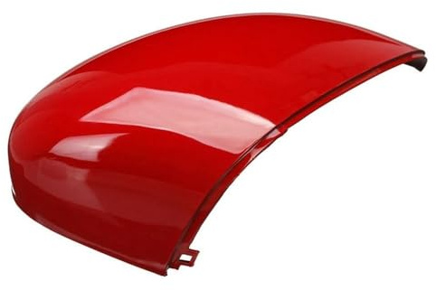 Rückspiegelabdeckung Seitenspiegelgehäuse Rechte Flügeltür-Rückspiegelabdeckung Seitenspiegelkappenschale Für Ford Für Fiesta Für MK7 2008-2017 Rot Spiegelkappen Außenrückspiegel