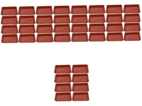 BESPORTBLE 50pcs Outdoor Succulent Flower Pot Plant Saucer Drip Trays for Potted Plants