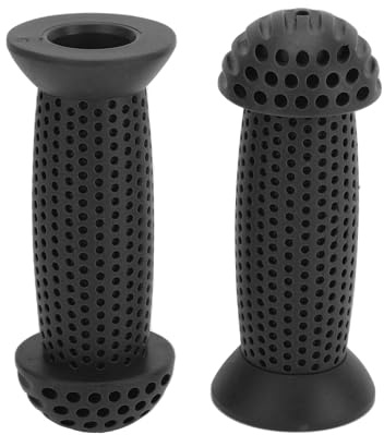 TUCKBOLD Child Bike Handlebar Grips Covers 100mm Long Soft | Children Bicycle End Grips Protector Black 1 Pair
