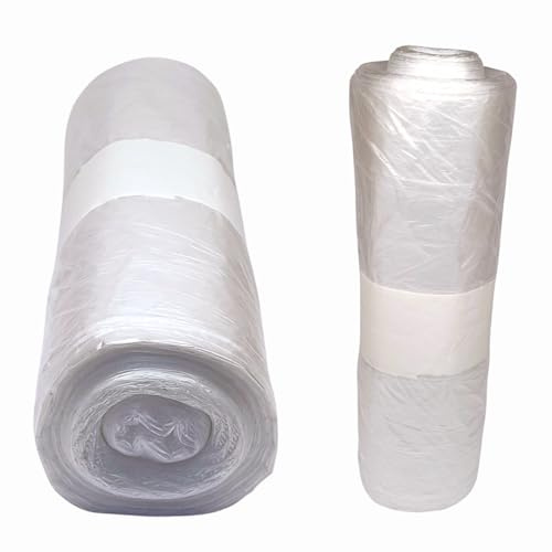 KOUSEL Rollo de plástico 4mx25m(100m) 10 MICRAS Protector cubretodo Papel con cinta carrocero 15cm x 45m Cinta pintor 30mm x 45 m (Plástico grueso y resistente a polvo y humedad (kit 6 piezas)