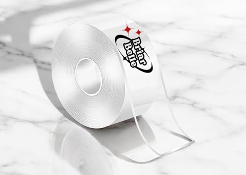 Briar Belle Double-Sided Tape Heavy Duty Nano Extra Large (10.0m*2.0cm) – Ultra Strong Adhesive for Walls, Carpets, & DIY Projects – Perfect for Home & Office Use
