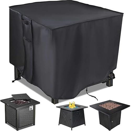 Generic Coperture per braciere per esterni, copertura per fornello da barbecue, tavolo e sedie, copertura impermeabile e protezione solare, apertura di ventilazione della maniglia, copertura