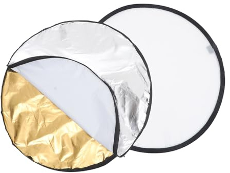 KONTONTY Tablero Reflectante Plegable para Fotografía y Streaming Difusor De Luz