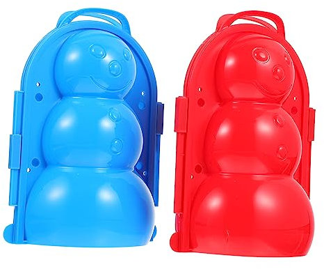 Vaguelly 2stücke Kreative Schneemann Maker Spielzeuge Snowman Formwerkzeuge Für Outdoor Spaß Im Winter Für Schneemannspiele Und Spaß