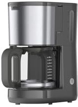 Braun Kaffeemaschine PurShine KF1500GY, Filterkaffeemaschine mit Glaskanne & OptiBrew System, Anti-Tropf-Funktion, Automatische Sicherheitsabschaltung, 10 Tassen Kapazität, 1000W, Grau